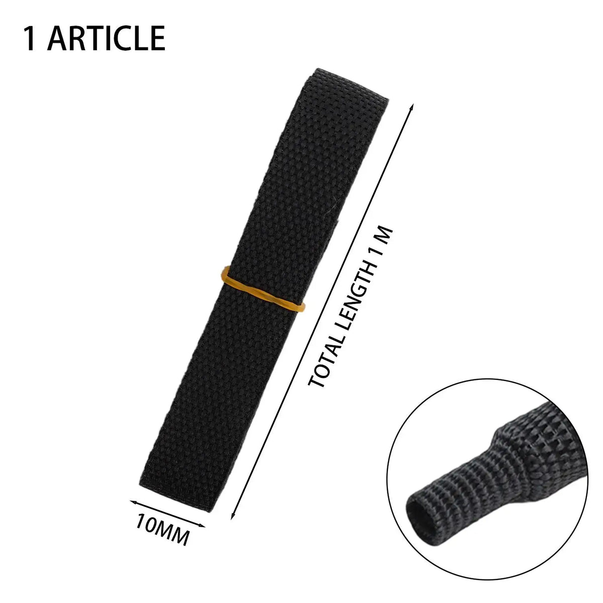 Heat Shrink Wire Loom Sleeve – Fire-Resistant Auto Harness Wrap