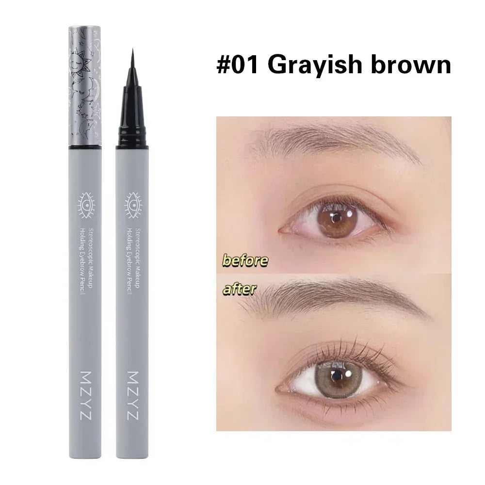 Waterproof Liquid Eyebrow Pencil – Ultra-Fine Natural Finish