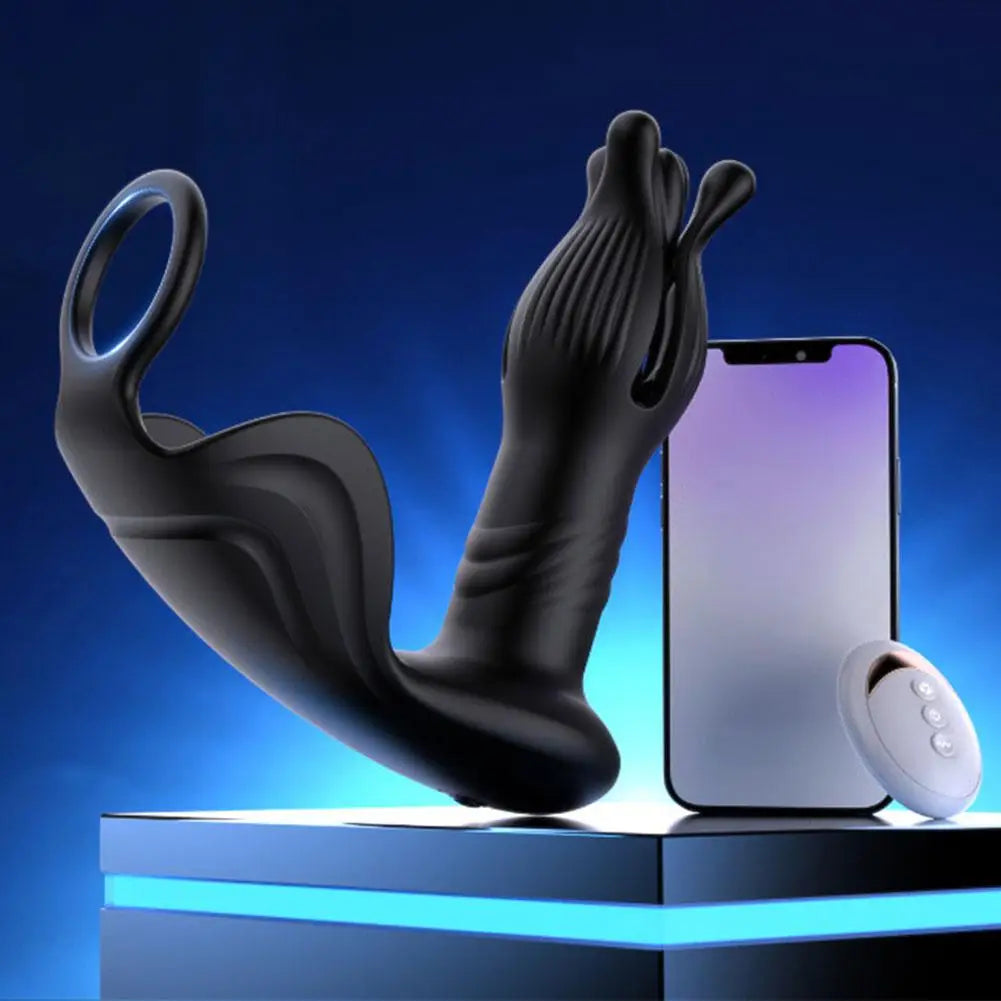 Wireless Bluetooth Prostate Massager – APP & Remote, 9 Modes