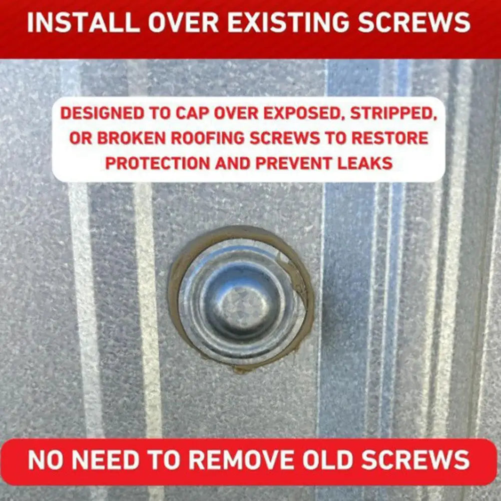 Metal Screw Caps – Waterproof Steel Bolt Covers 5–100 Pack