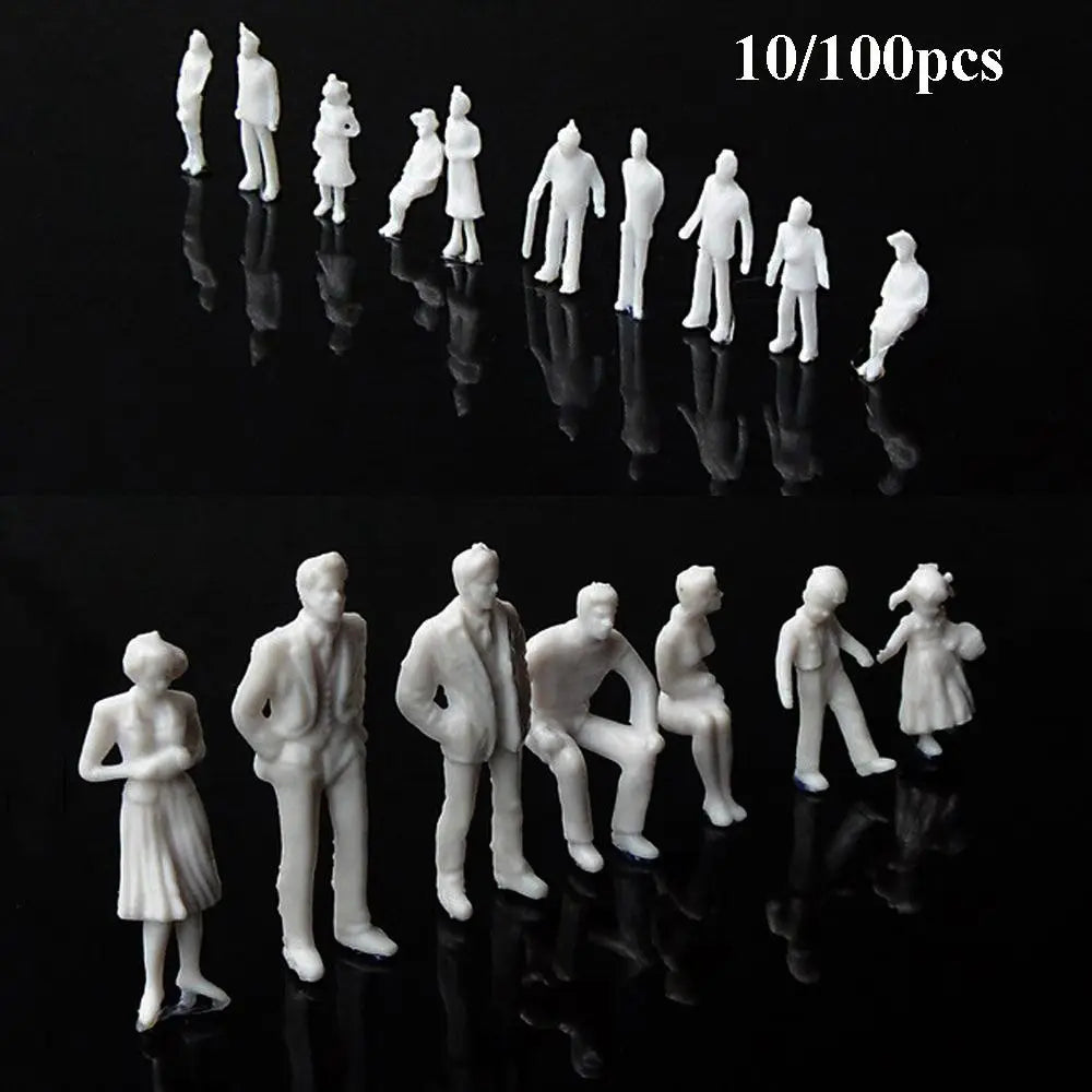 Miniature Model People Figures – Multi-Scale Train Scenery