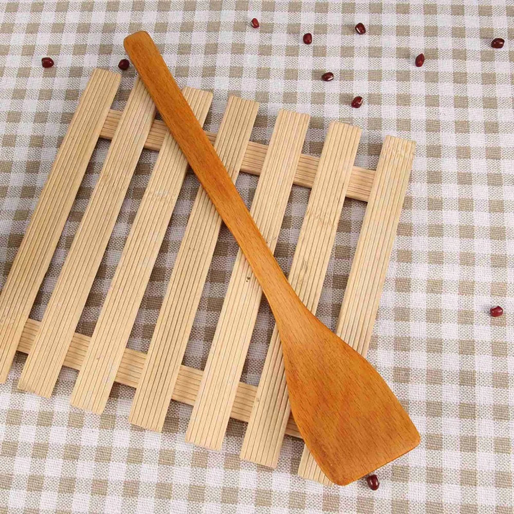 Wooden Spatula – Non-Stick Safe Heat-Resistant Kitchen Turner