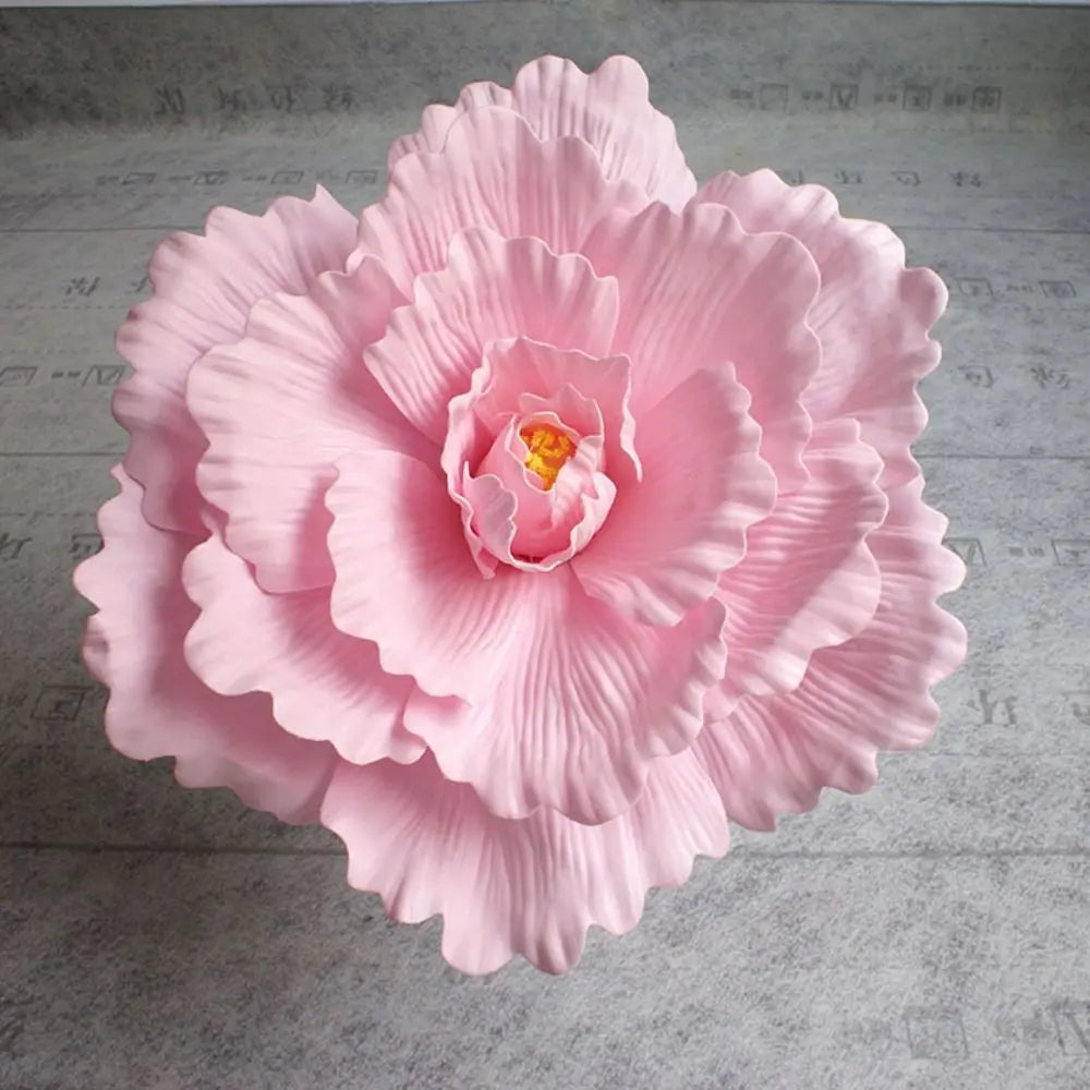 Giant PE Foam Silk Rose 30cm Artificial Flower | Wall Décor
