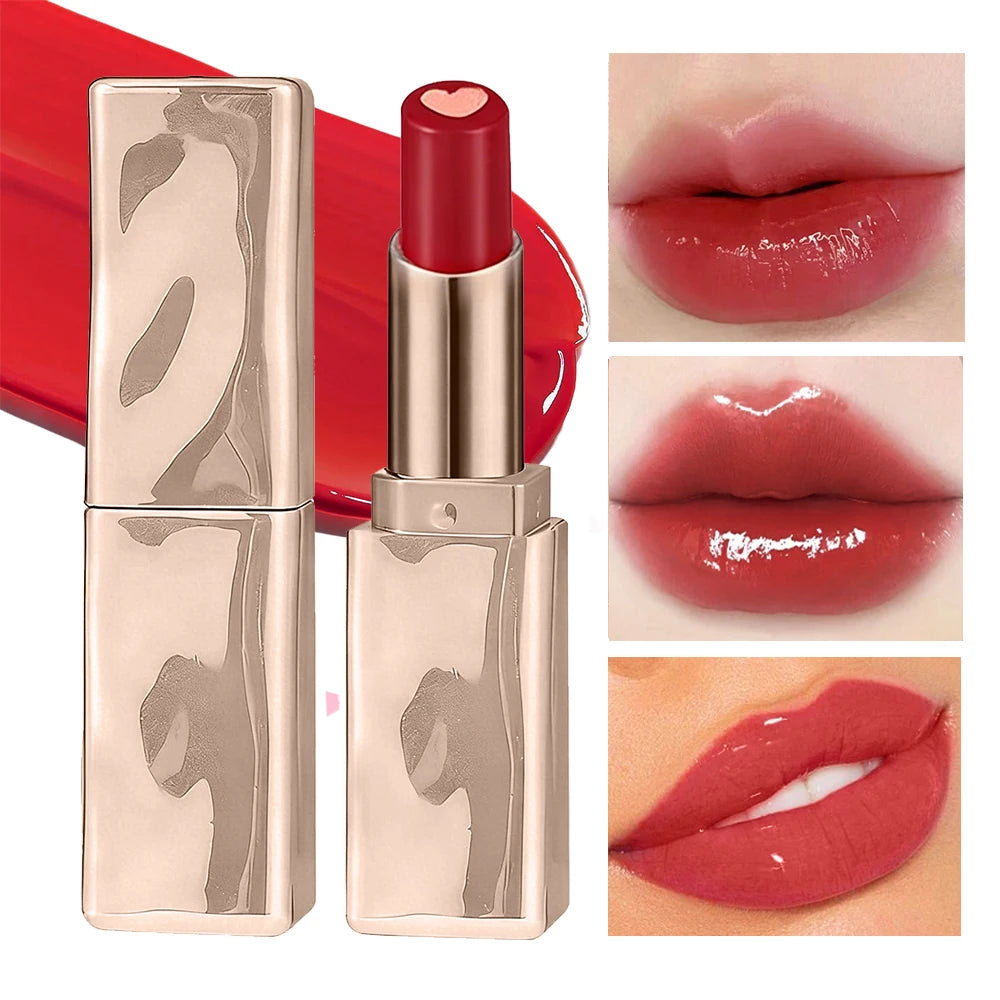 Zaidoc Heart Jelly Lip Gloss Balm – 4 Colors, Shiny & Hydrating
