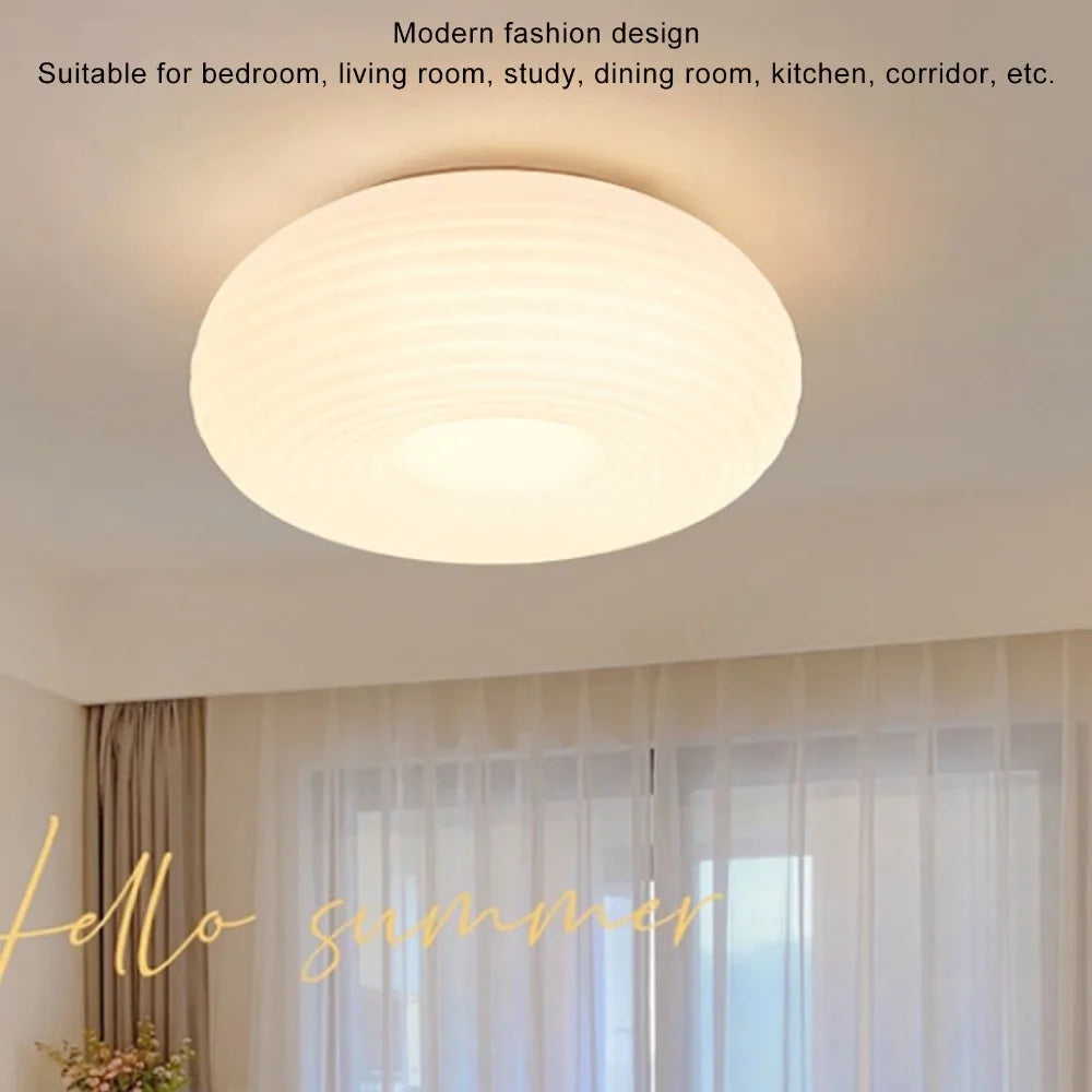 24W LED Flush Mount Ceiling Light | 3 Color Temps, 20cm Round