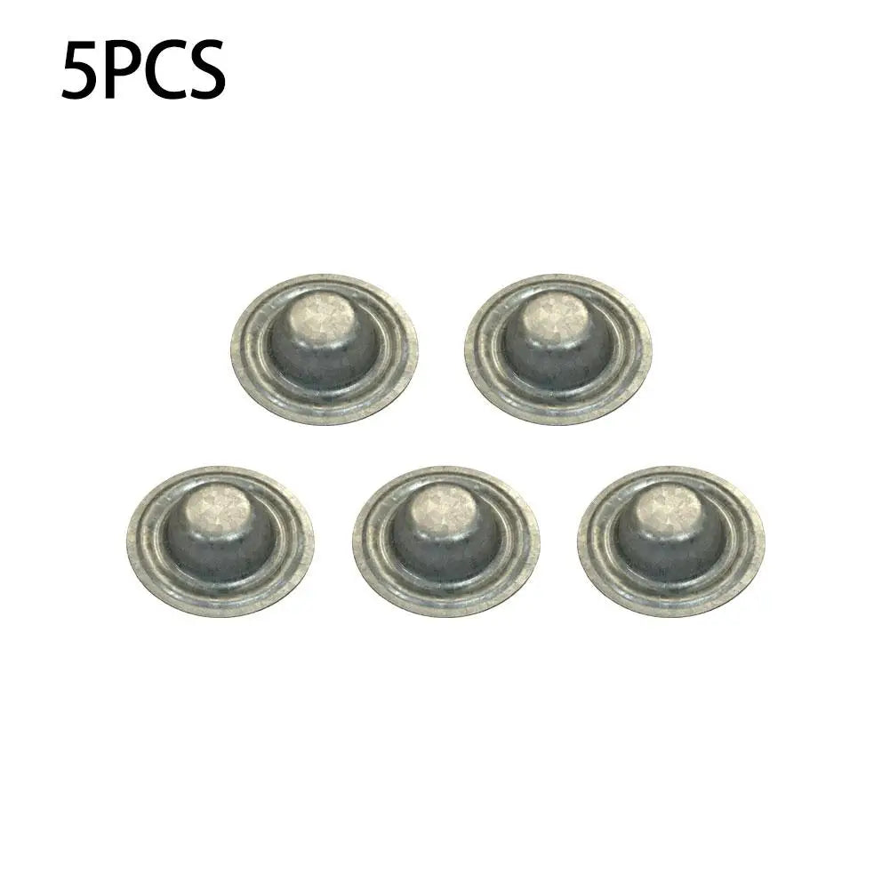 Metal Screw Caps – Waterproof Steel Bolt Covers 5–100 Pack