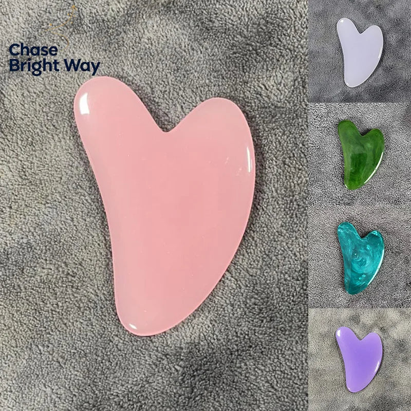 Natural Resin Gua Sha Board – Full Body & Neck Massage Tool