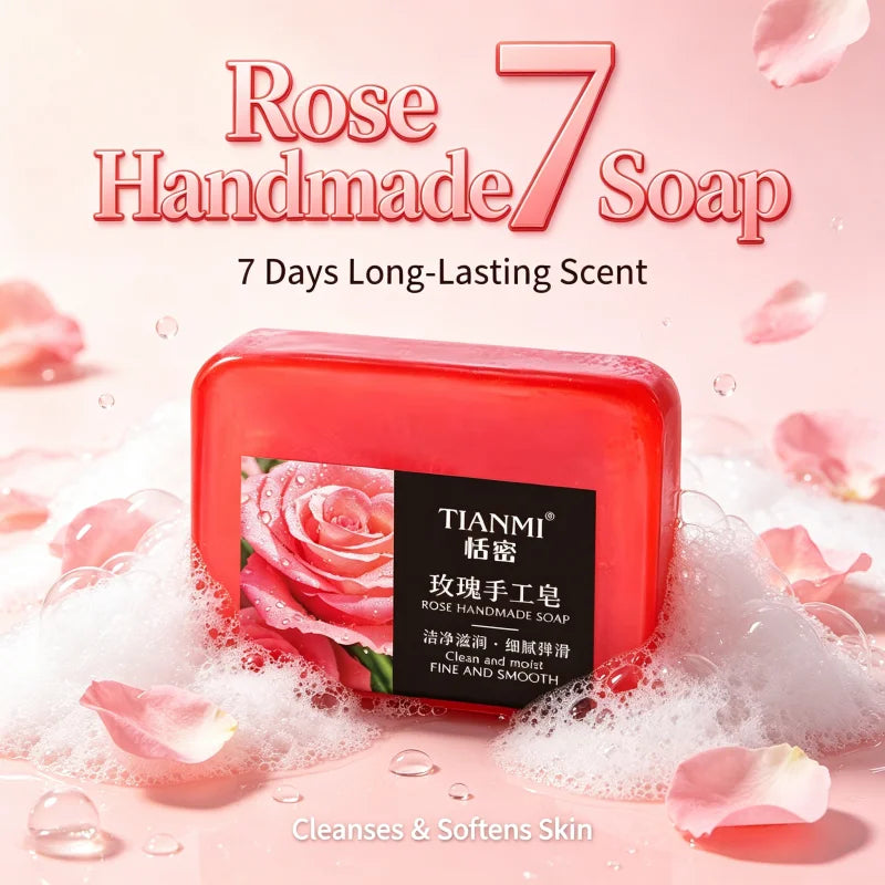 Rose Essence Bar Soap – Hydrating & Nourishing Women's Skin