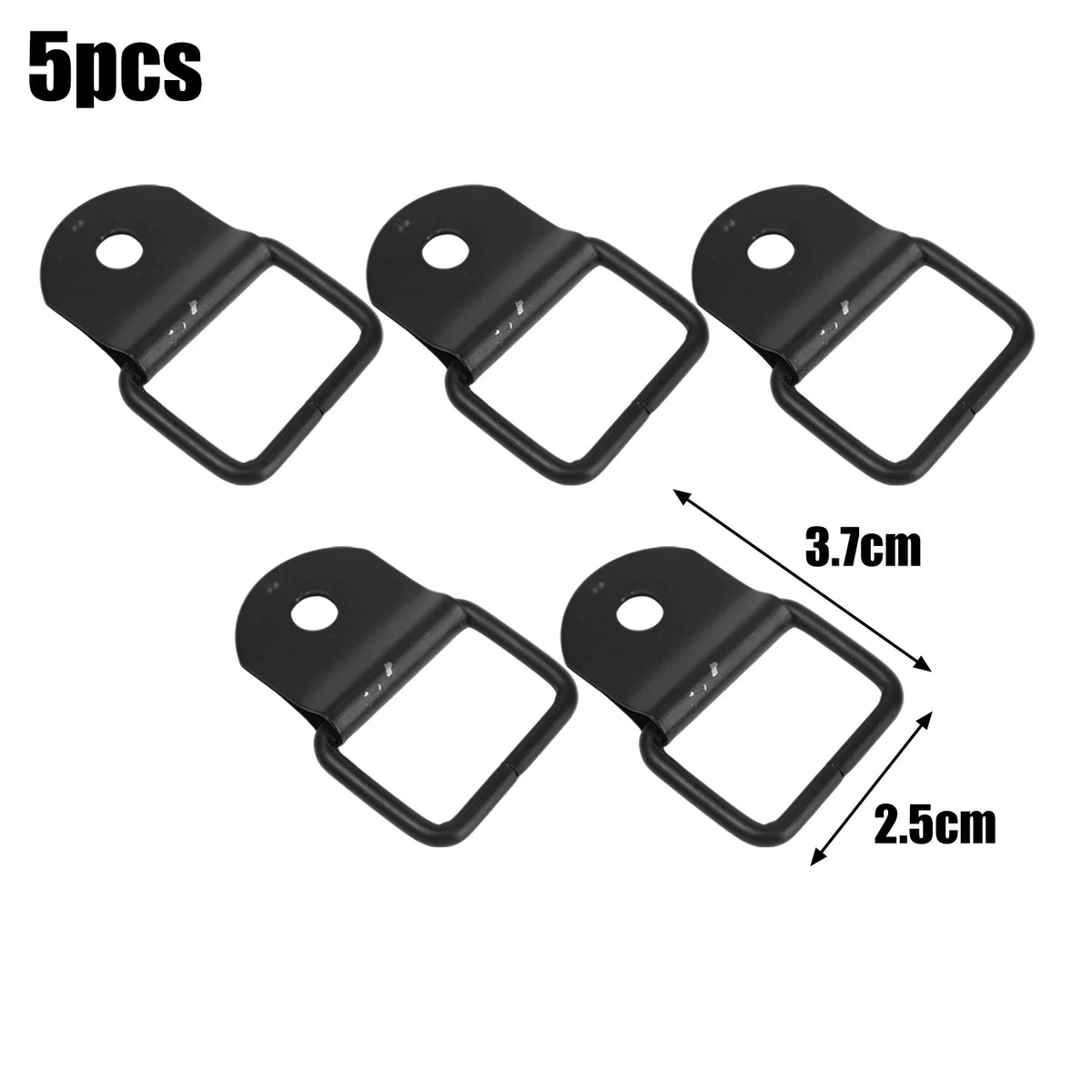 D-Shape Tie Down Anchor Ring – Iron Cargo Hook for Trucks & Trailers