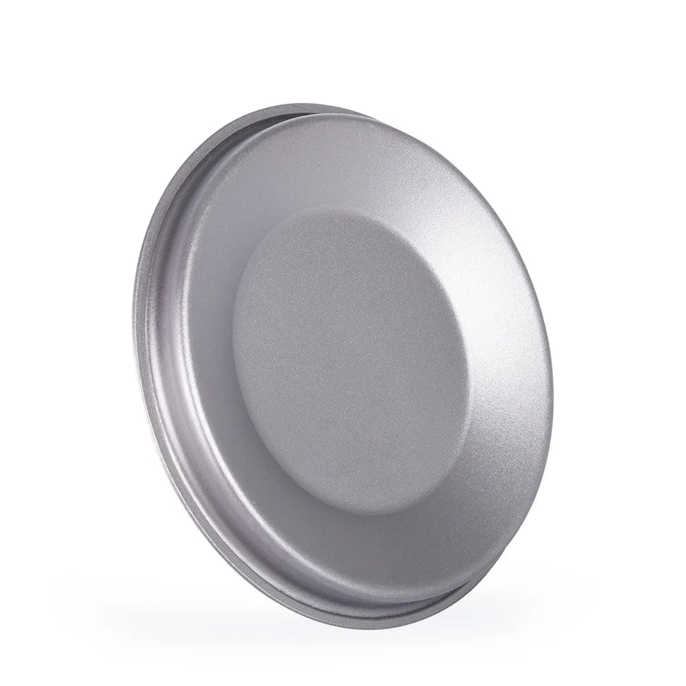 Titanium Cup Lid – Lightweight Camping Mug Cover, Grey