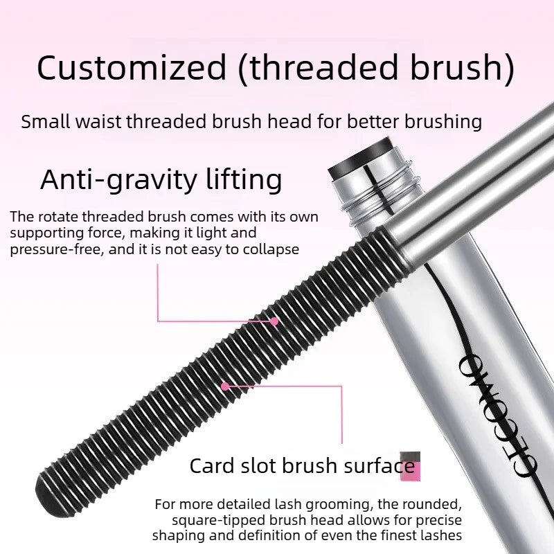 Waterproof Curling Mascara – Volumizing Steel Tube Long-Lasting