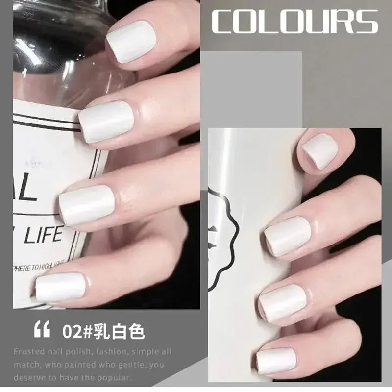 Handaiyan 12ml Frosted Matte Nail Gel Polish – Quick Dry