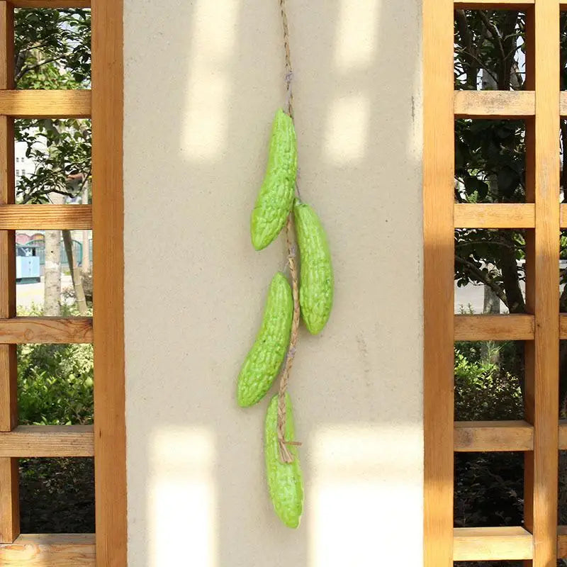 Faux Vegetable Hanging Garland | Farmhouse Kitchen Decor