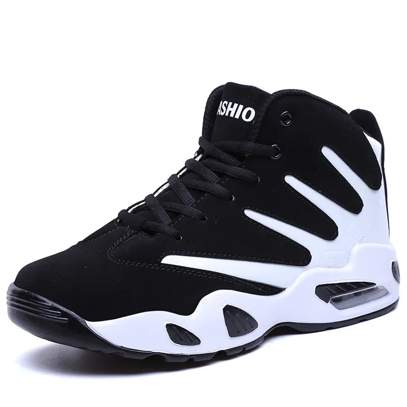 LEDP Men's High Top Sneakers – Breathable Sport Shoes