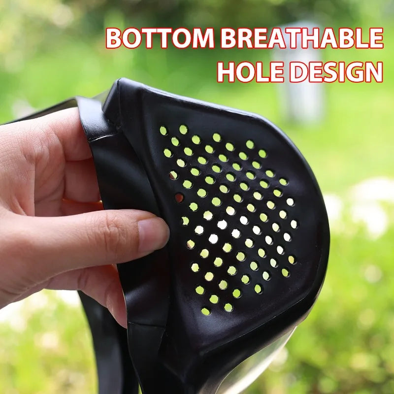 Transparent Face Shield – Splashproof Polycarbonate Safety Mask