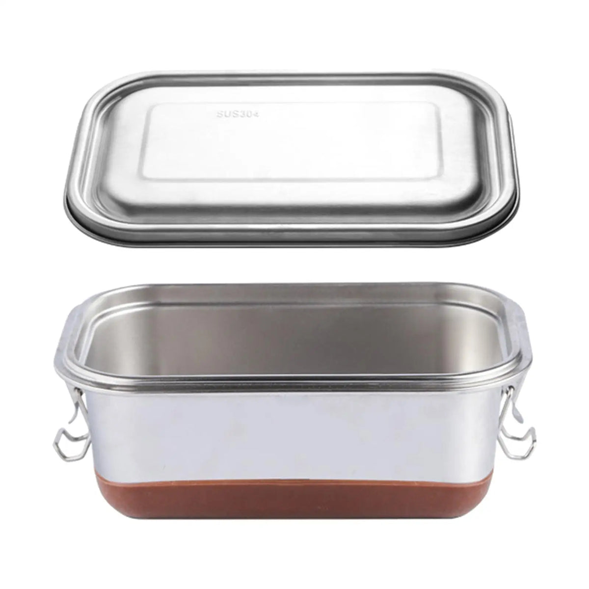 Serenable 1200ml Stainless Steel Bento Box – Leakproof Lid