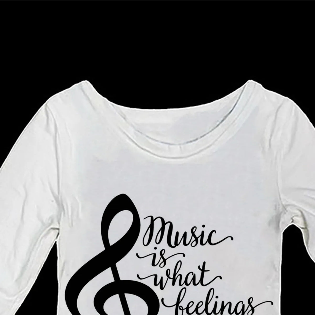 Women's Y2K Gothic Graphic Crop Top – Long Sleeve Baby Tee