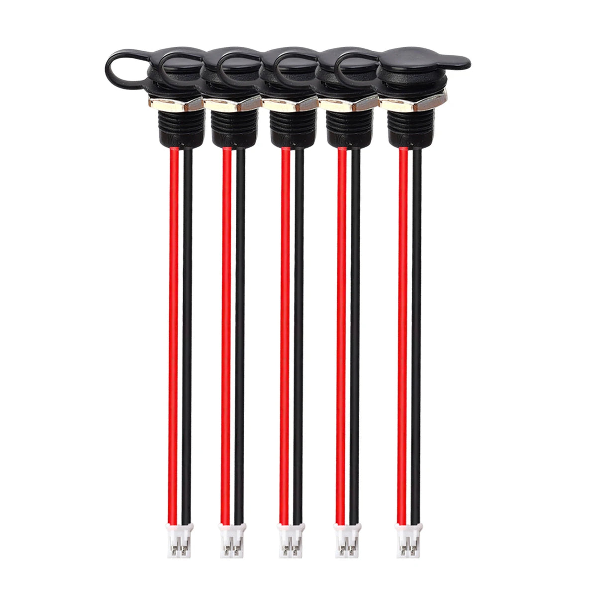 Waterproof USB-C Female Socket Connector 3A 2-Pin DIY Plug