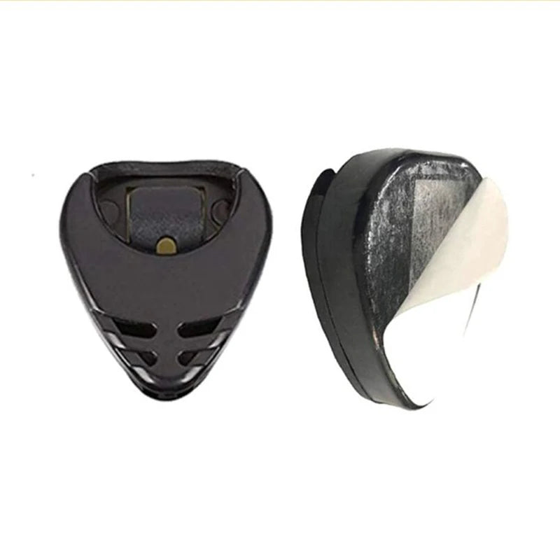 10-Pack Celluloid Guitar Picks with Holder – 3 Thickness Options