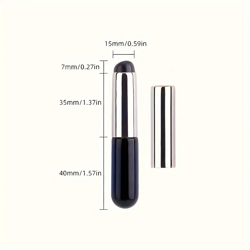 Silicone Nail Brush – Gradient Glue & Powder Tool with Cap