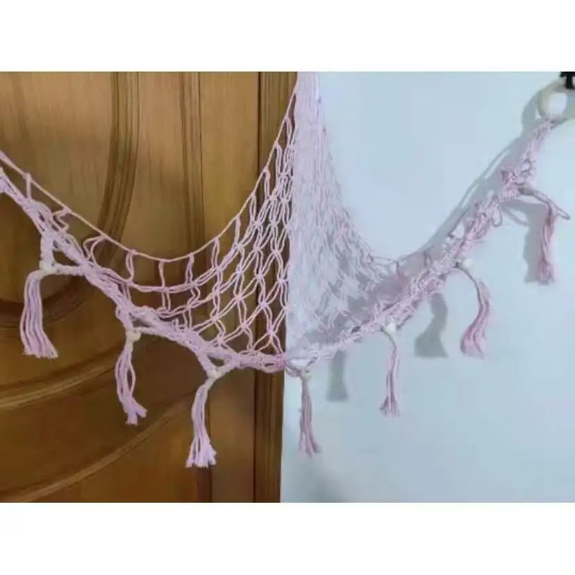 Triangle Wall Hanging Toy Net – Kids Room Storage Hammock