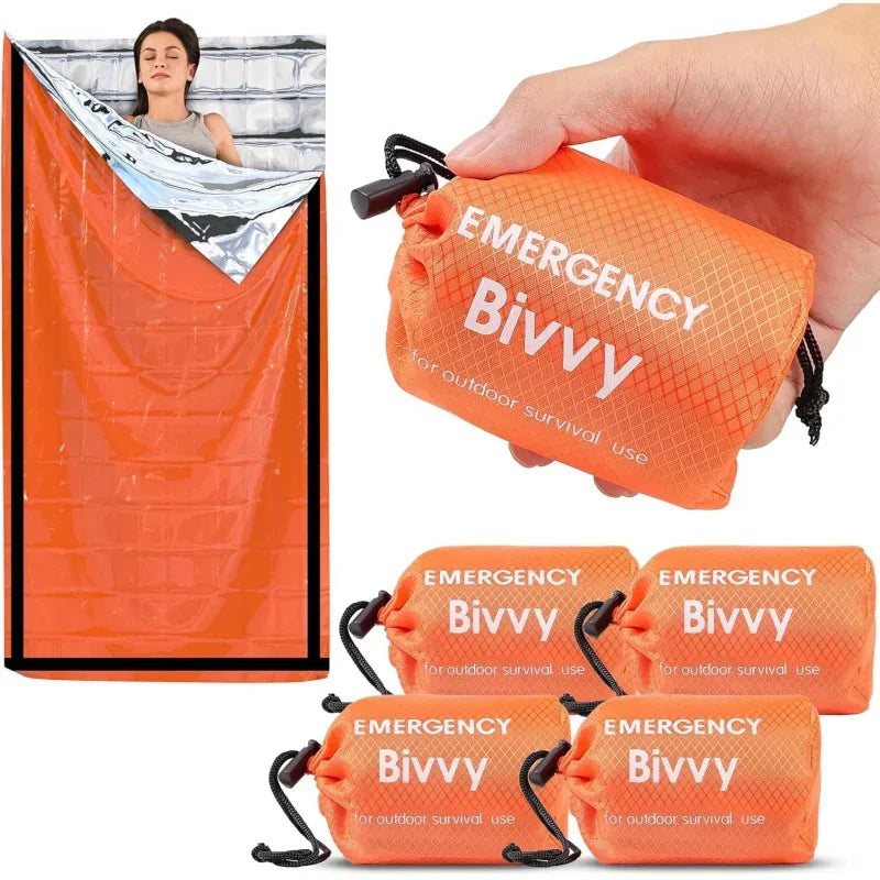 Thermal Emergency Sleeping Bag – Waterproof Survival Bivy Sack