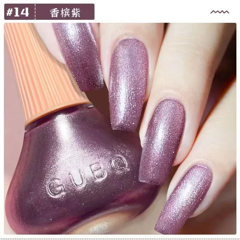Handaiyan Shimmer Nail Polish – Quick Dry, 45 Colors, 12ml