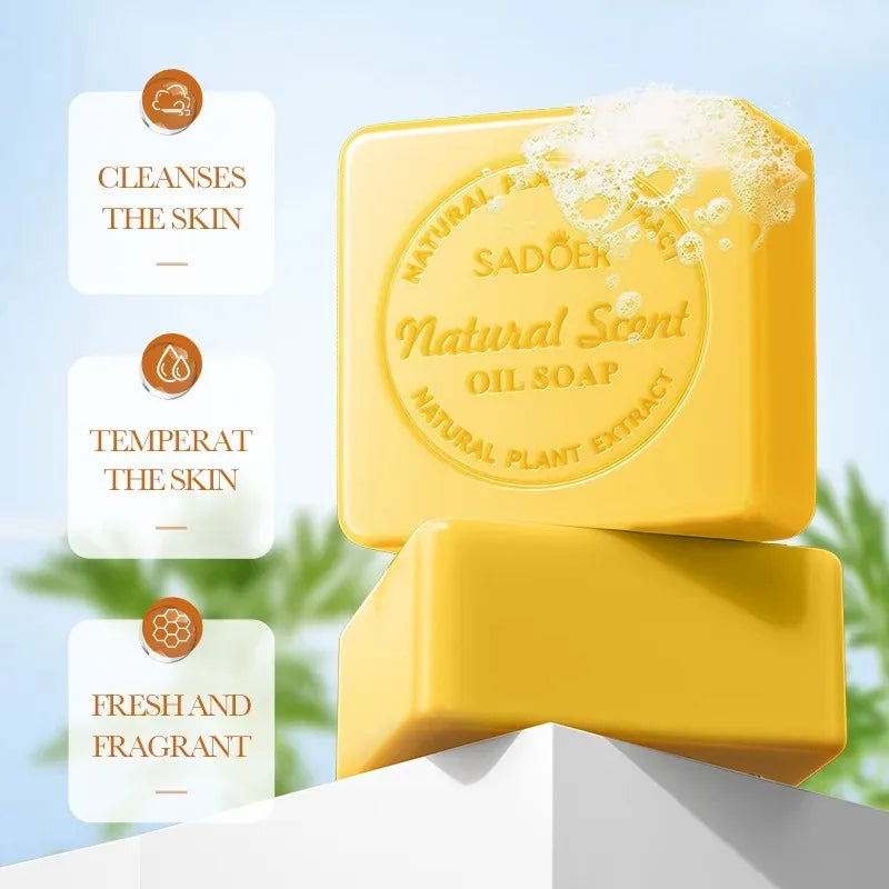 Sadoer Bee Essential Oil Soap 2-Pack – 100g Cleansing Bar