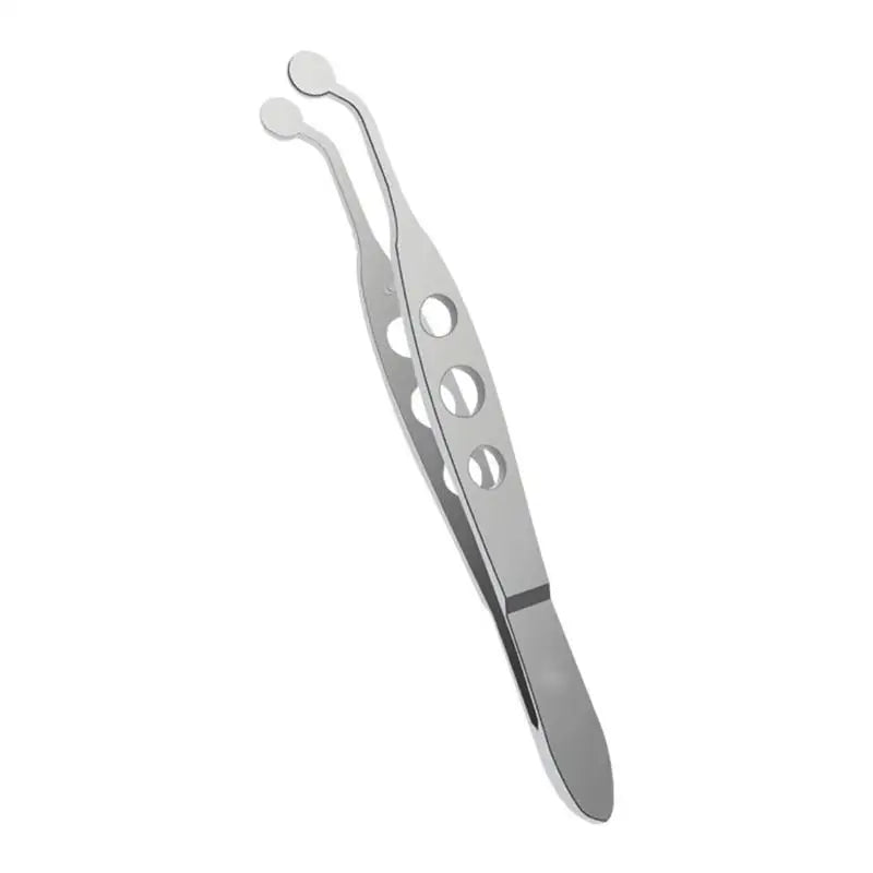 Stainless Steel Eyelid Gland Expressor Tweezers | Eye Care Tool