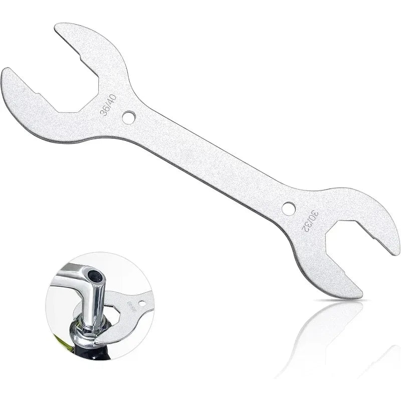 Ultra-Thin Open End Wrench Set 30–40mm | Double-End Flat