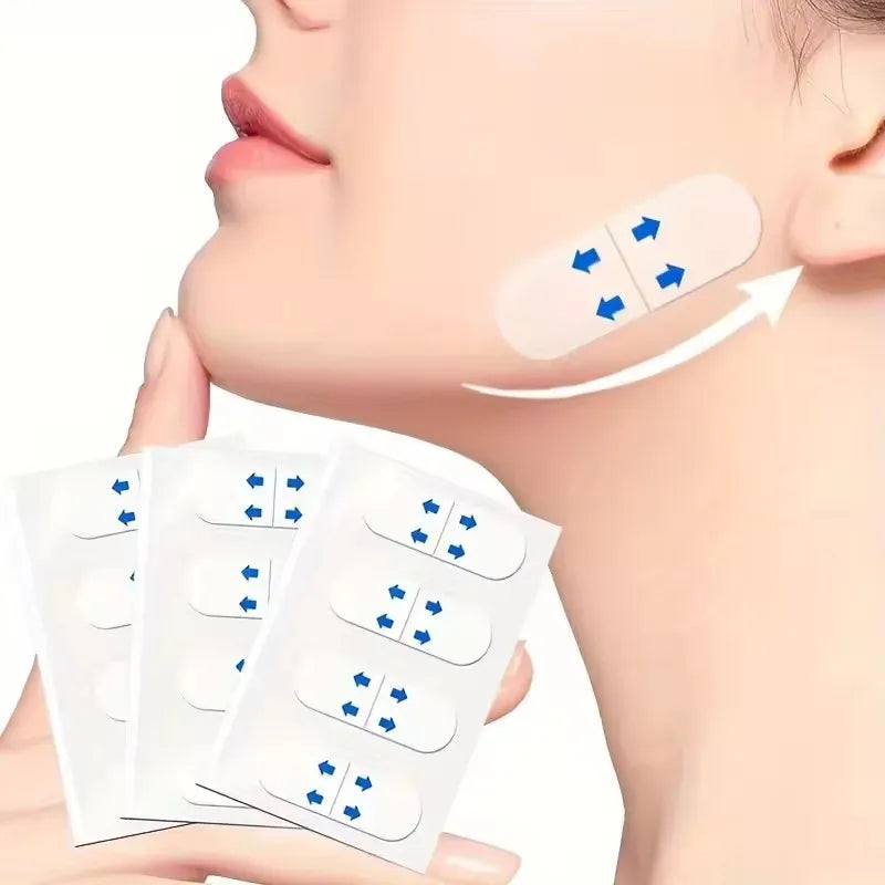 Invisible V-Shape Face Lifting Tape | Skin Tightening Stickers