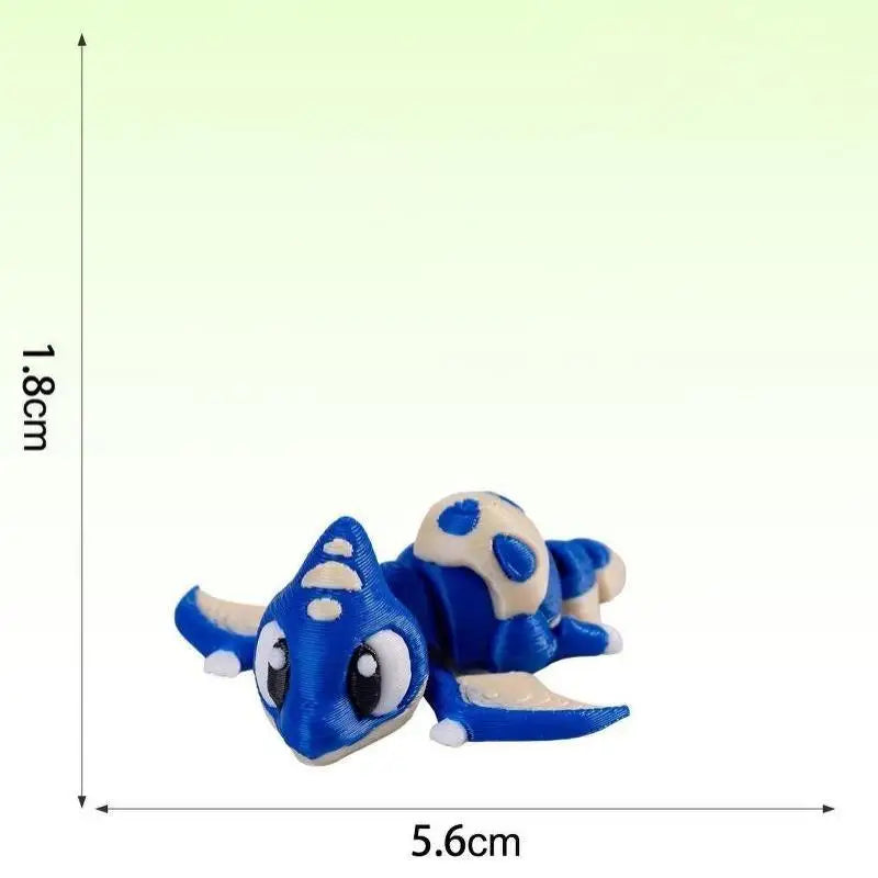 3D Printed Articulated Dinosaur Figure – Movable Joints Toy