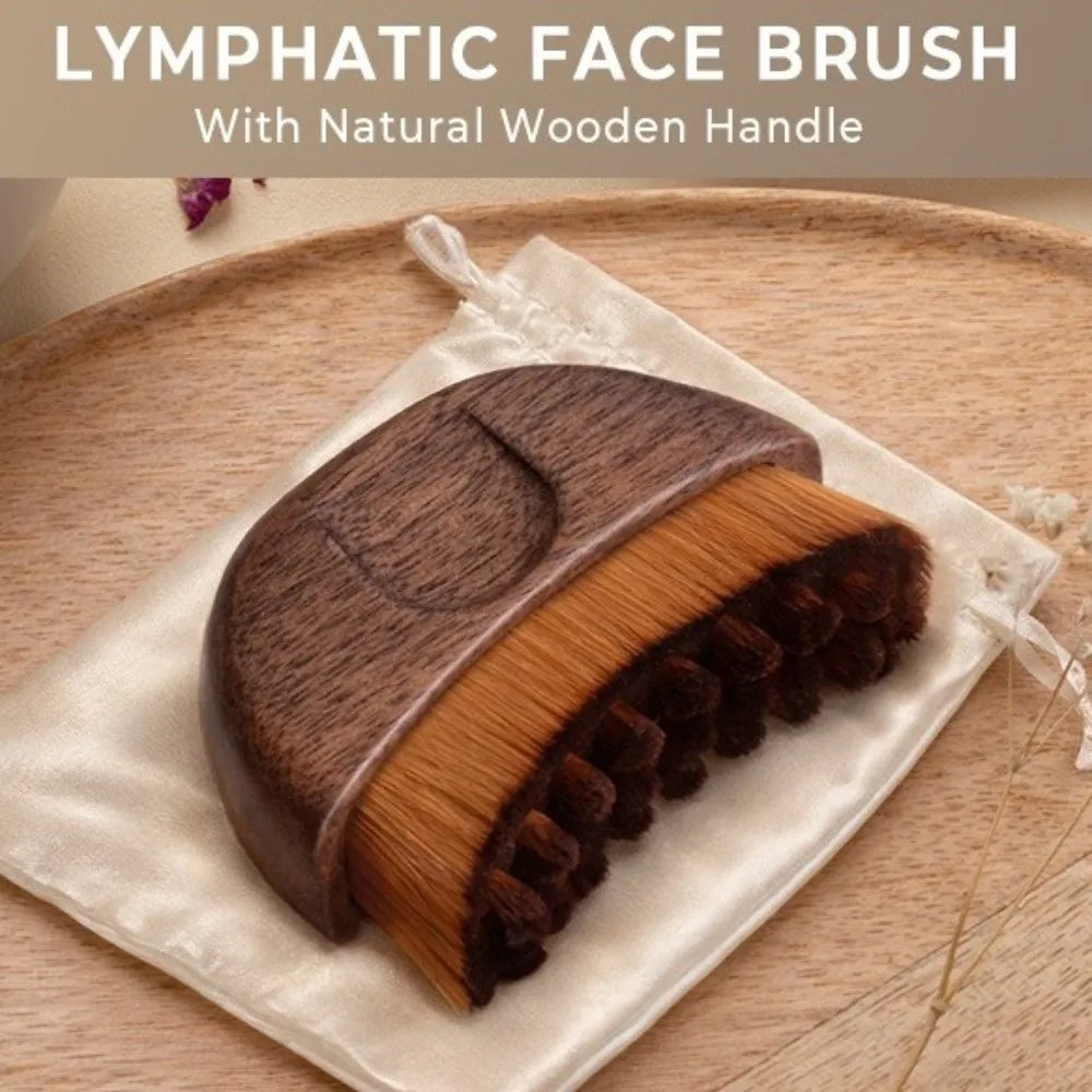 Facial Contour Lymphatic Drainage Brush – Jawline Sculpt Tool
