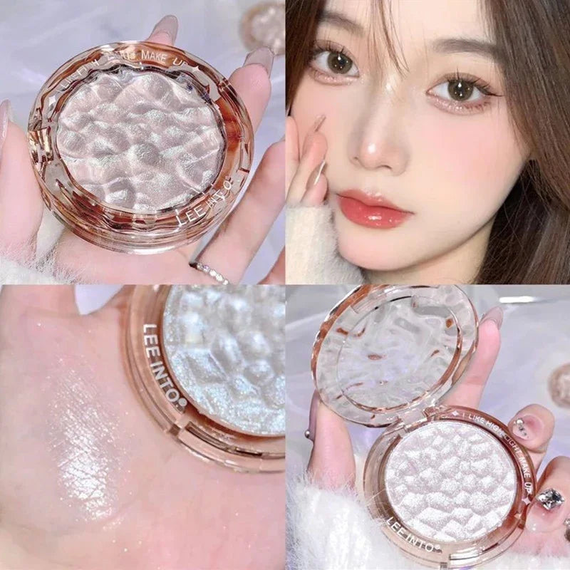 SAKSRAAR Glitter Highlight & Contour Palette | Long-Lasting Glow