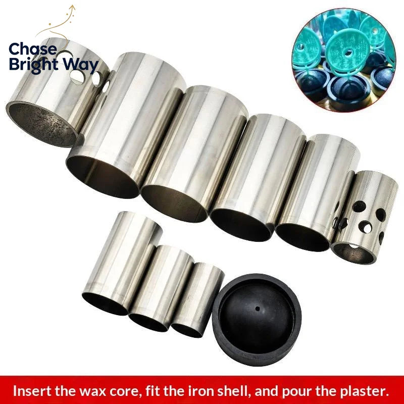Lost Wax Casting Flask with Anti-Slip Rubber Base | Jewelry