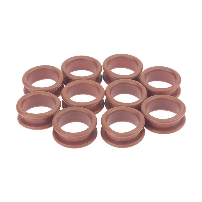 Silicone Scissor Finger Ring Inserts for Barbers – 10-Pack