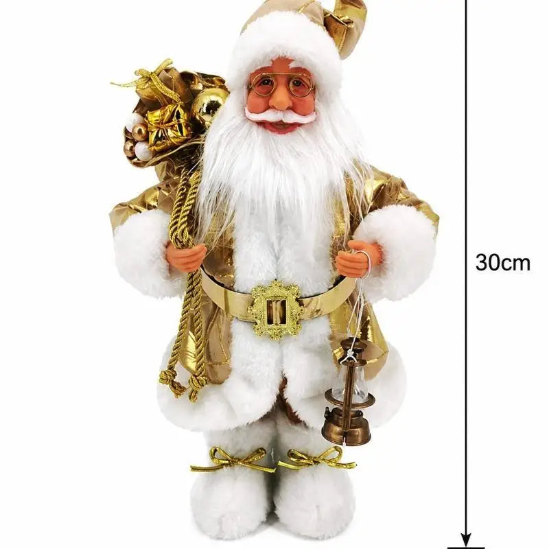 Santa Claus Standing Figurine | Outdoor Christmas Garden Decor