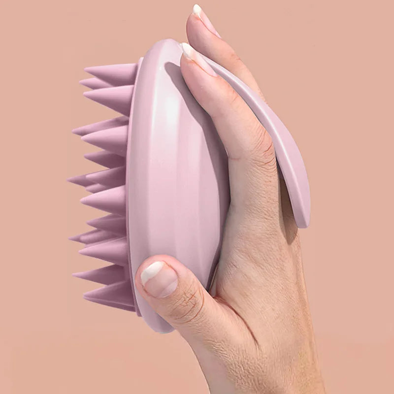 Silicone Scalp Massager Shampoo Brush – Air Cushion Comb