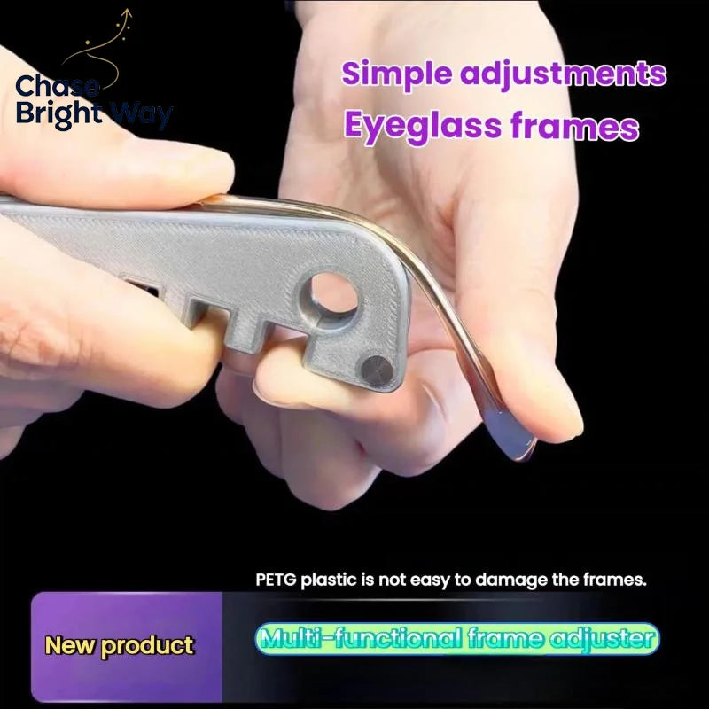 Eyeglass Frame Bender & Temple Arm Adjuster – 2-Piece Tool Set
