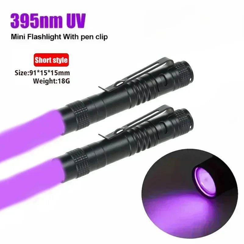UV Flashlight 365nm Ultraviolet Torch – Pet Stain & Scorpion Detector