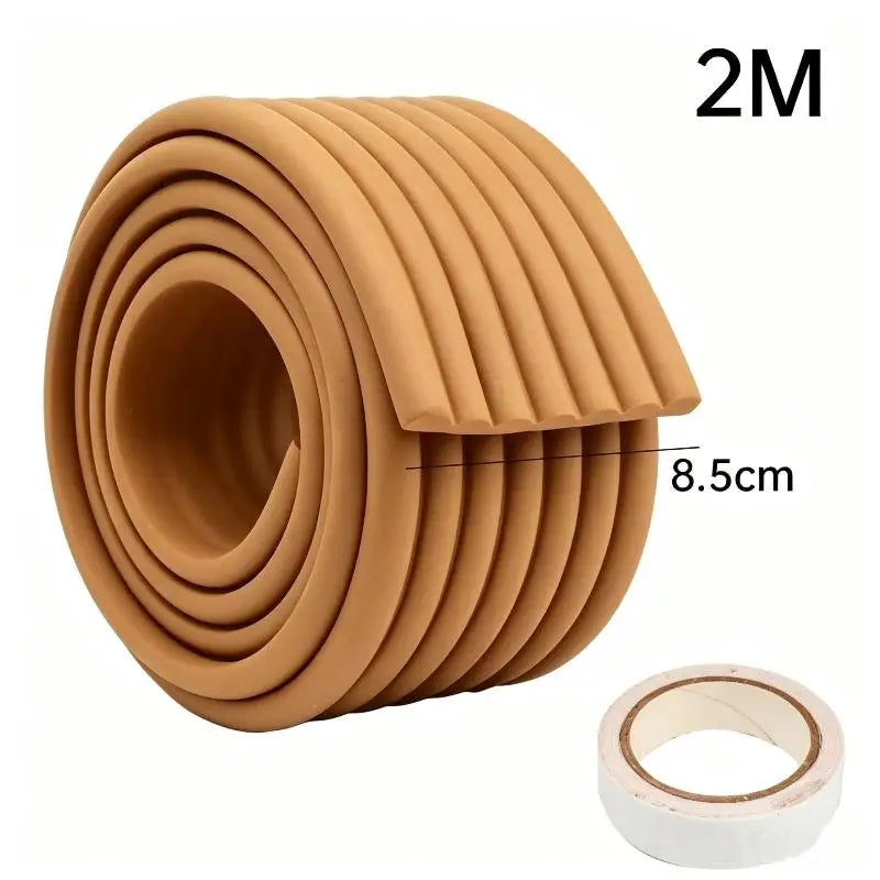 W-Shape Baby Safety Corner Bumper Strip – Foam Edge Guard