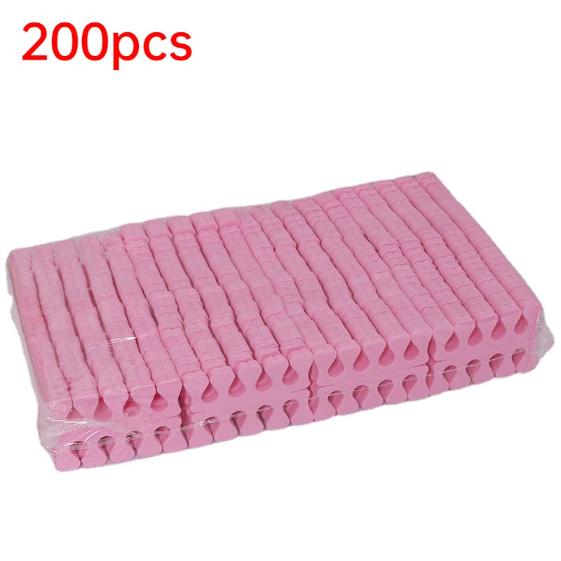 Sponge Toe Separators 100/200 Pack – Pedicure Manicure Tool