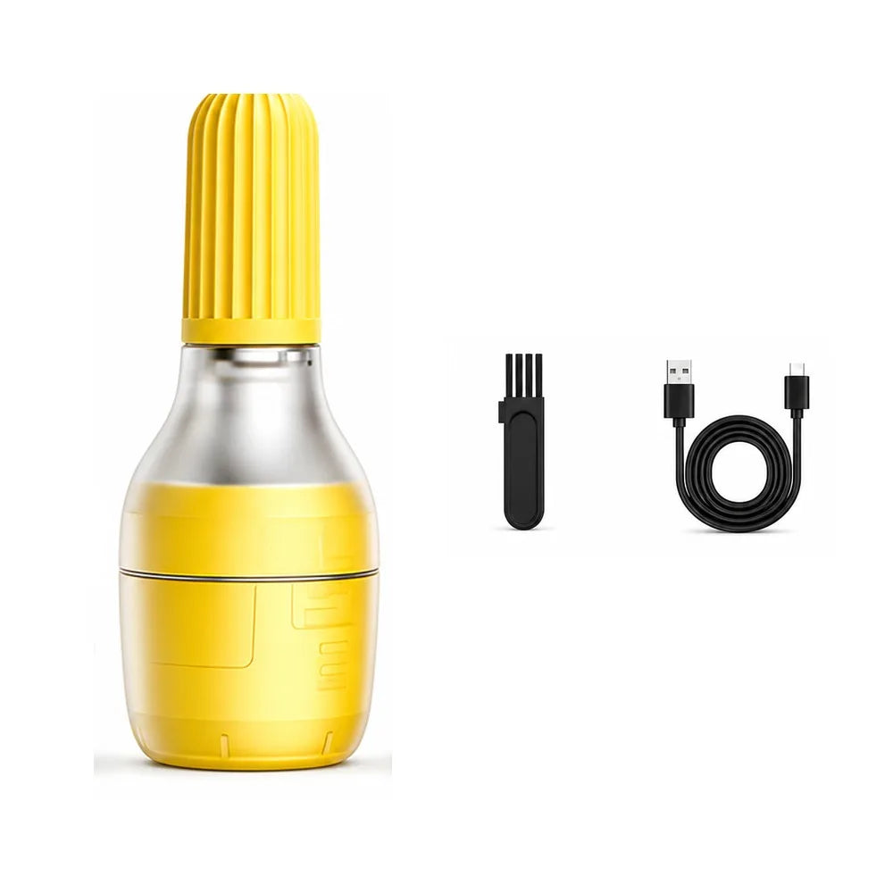 USB Rechargeable Nose & Ear Hair Trimmer – Stainless Steel