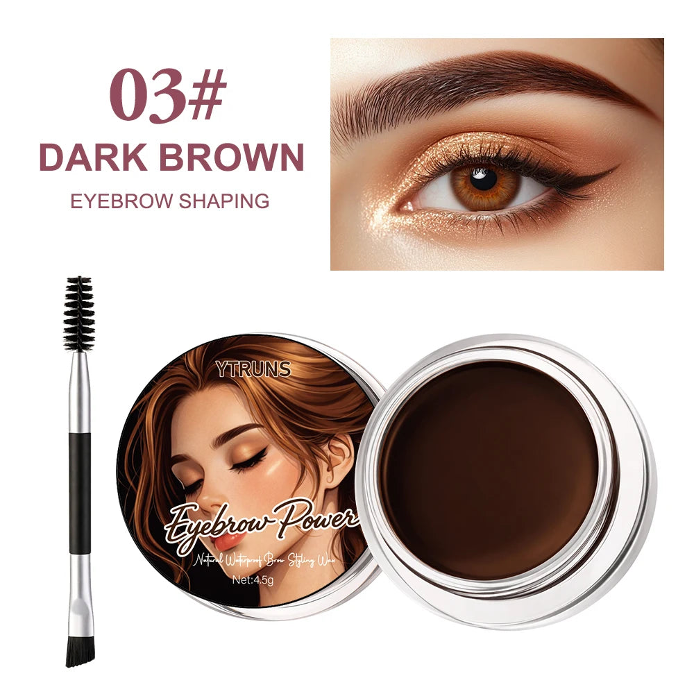 YTRUNS Tinted Brow Gel – 6 Colors Waterproof Eyebrow Mascara