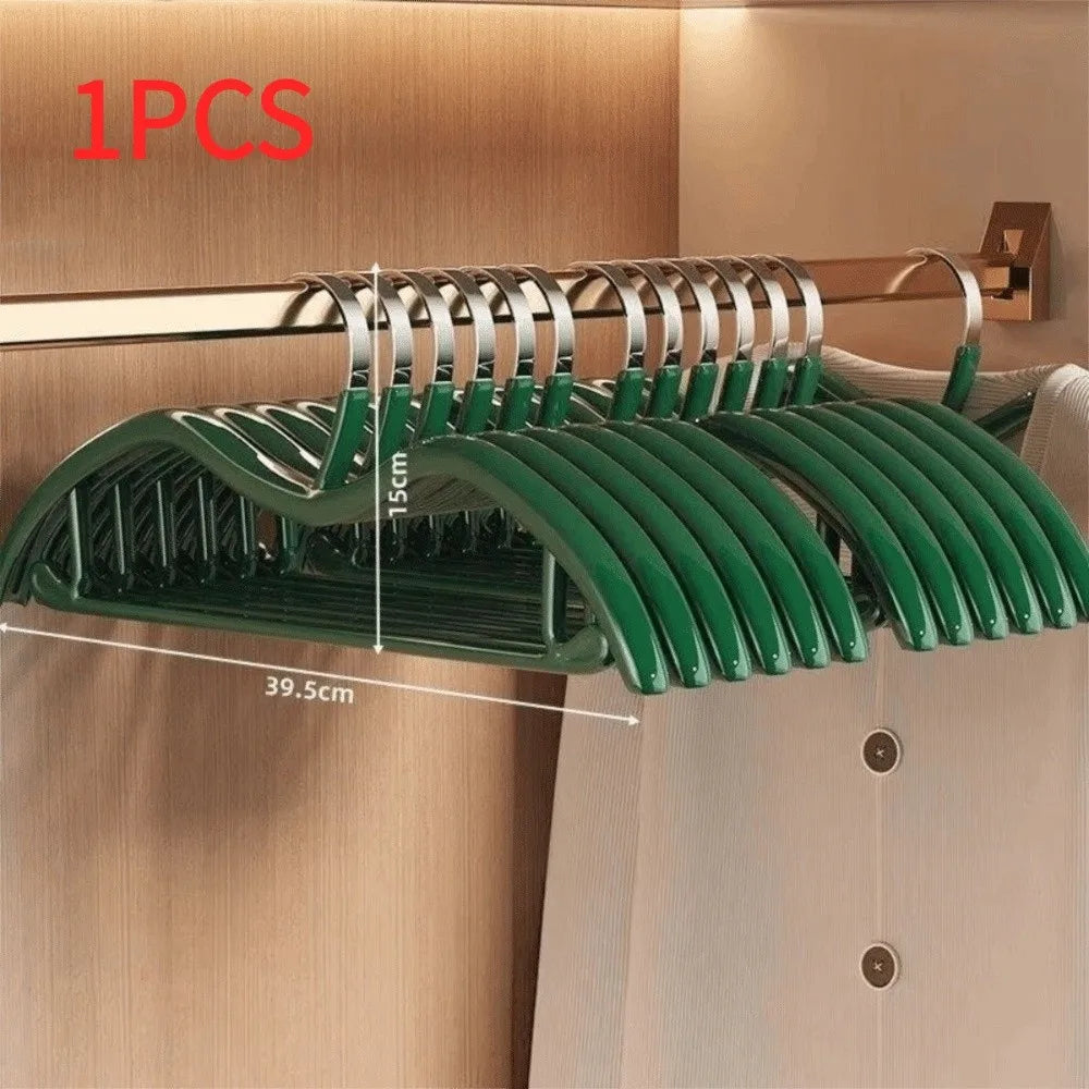 M-Shape Anti-Slip Slim Clothes Hanger – Space-Saving Wardrobe
