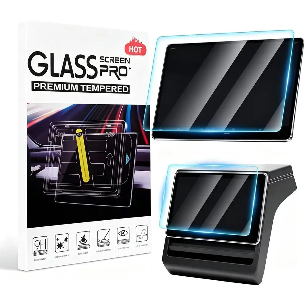 Tesla Model Y Juniper 2026 16" Dual Screen Tempered Glass Protector
