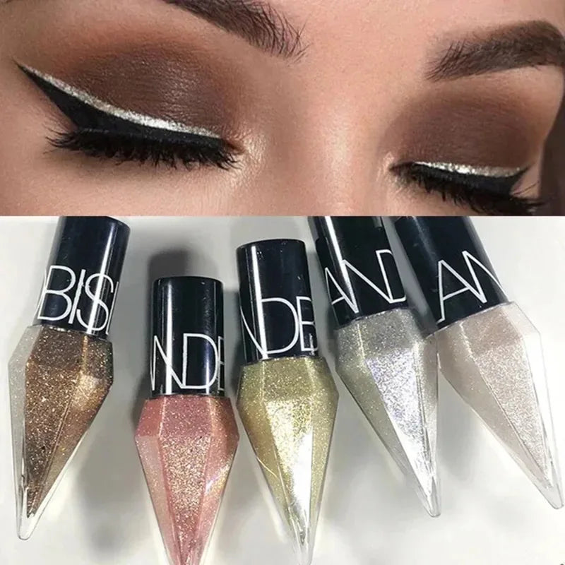 SAKSRAAR Glitter Eyeliner & Eyeshadow – 5 Shimmer Colors