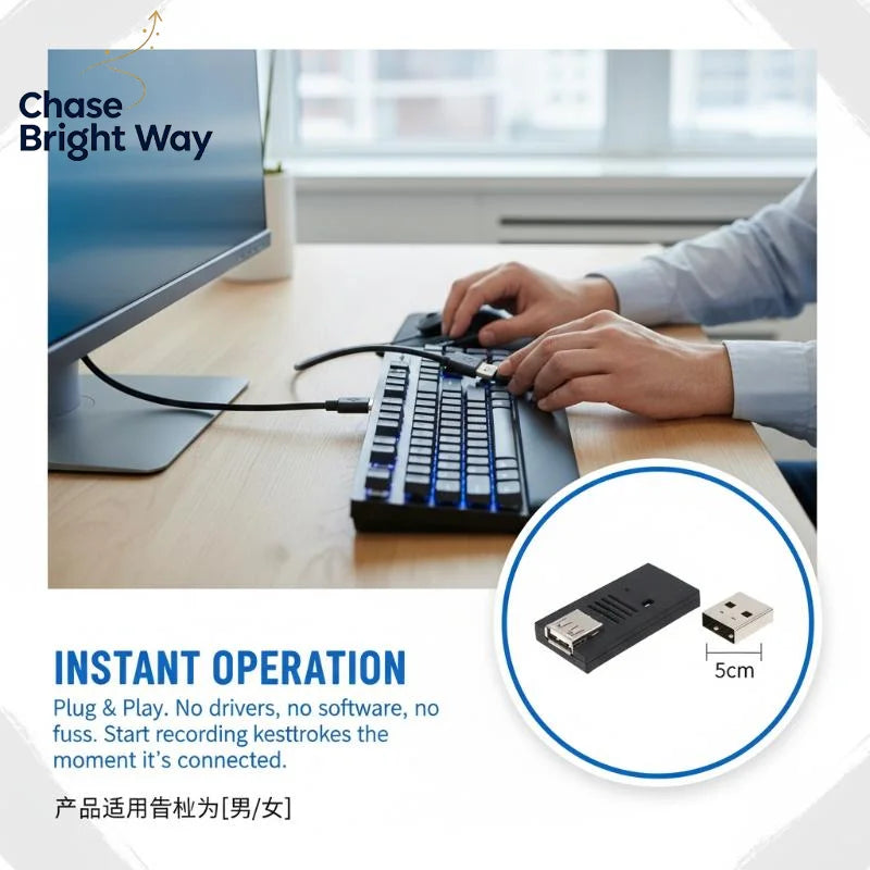 SAMMY 128GB USB Keylogger – Hardware Keyboard Data Logger