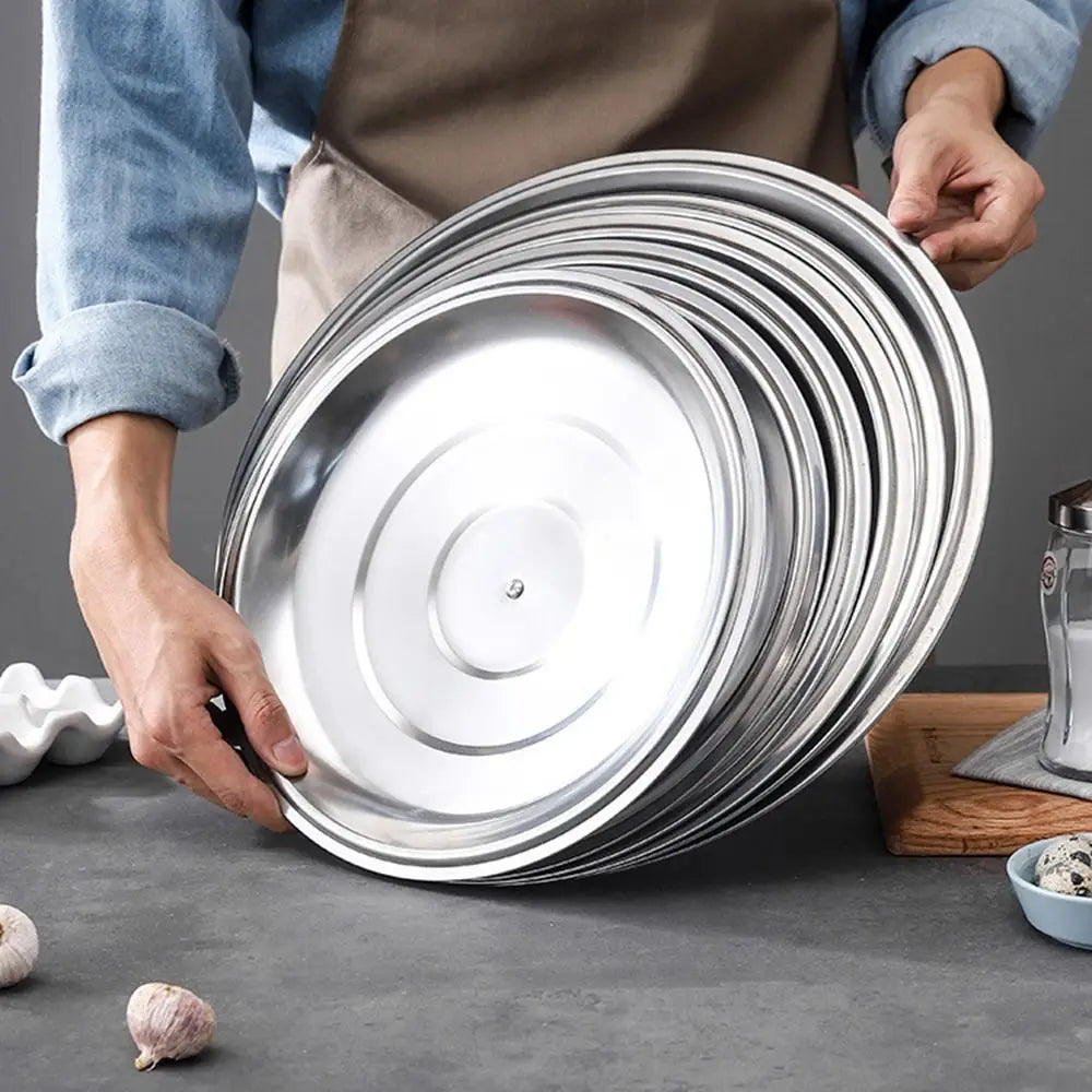 Universal 316 Stainless Steel Wok Pot Lid 30–42cm
