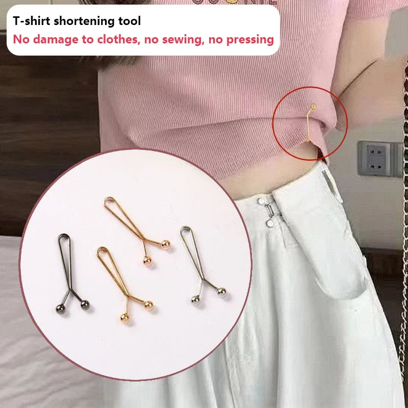Adjustable Waist Tightening Clips for Jeans & Skirts – 4/10 Pack